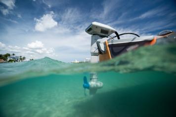 Navy 3.0 Evo  -sähköperämoottorissa on hydrogenerointitoiminto, joka lataa akkua liikkeellä ollessa.