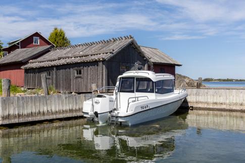 TG 6.9 kabinbåten möter även de mest krävande skärgårdsbornas behov.